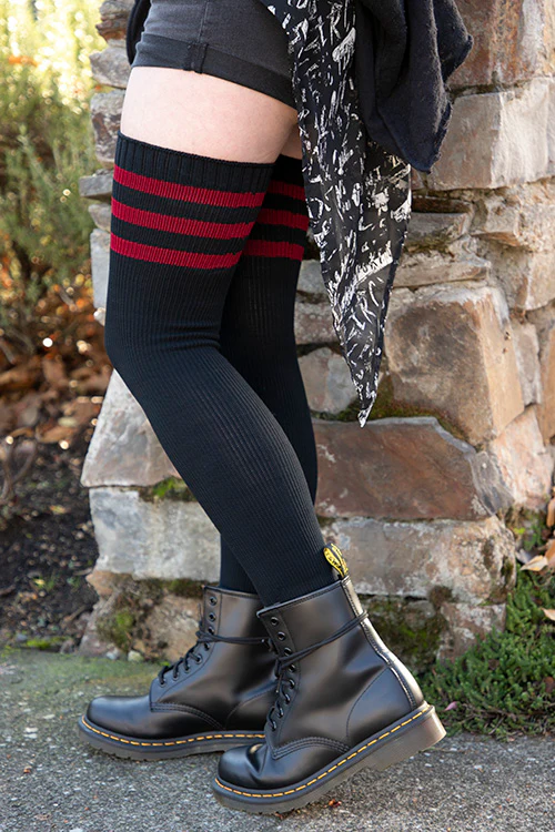 Americana Gothic Thigh High Socks - Image 3