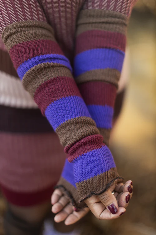 Berry Cobbler Stripes Warmers - Image 3