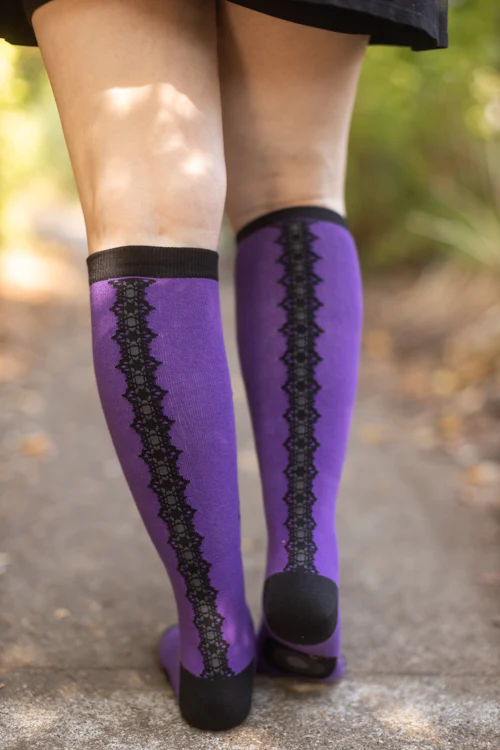 Black Cat Moon Knee High - Image 6