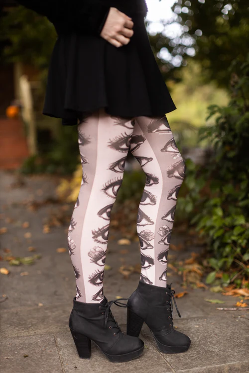 Brigitte Printed Tights - Image 3