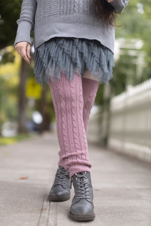 Cable Leg Warmers - Image 8