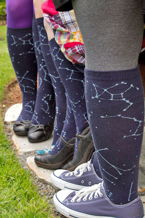Glow in the Dark Constellation Knee High - Image 3