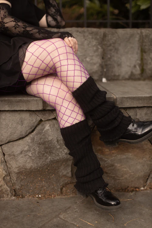 Diamond Net Pantyhose - Image 9