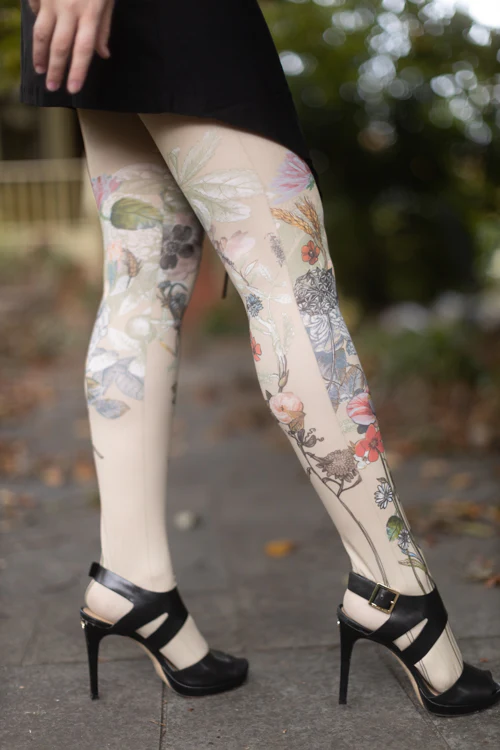 Dragees Printed Tights - Image 5