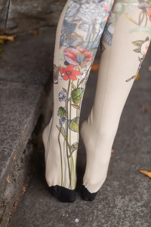 Dragees Printed Tights - Image 6