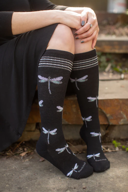 Dragonfly Compression Knee High - Image 3