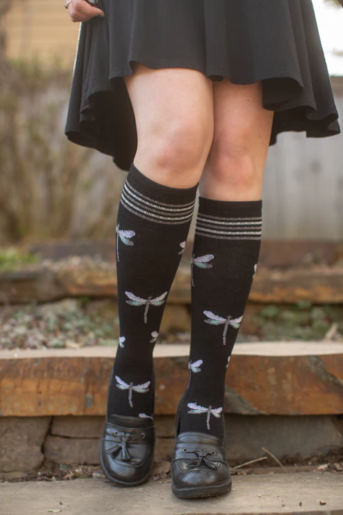 Dragonfly Compression Knee High - Image 4