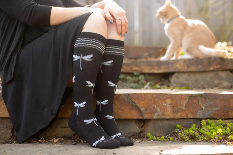 Dragonfly Compression Knee High - Image 5