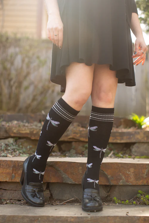 Dragonfly Compression Knee High - Image 6