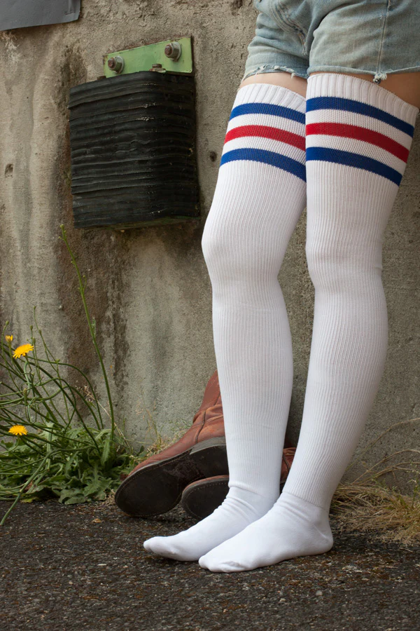Longer Americana Thigh High Socks - Image 24