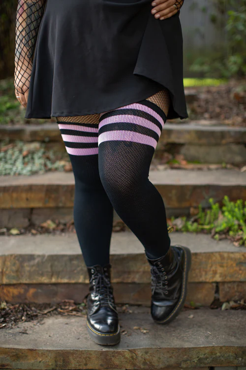 Longer Americana Thigh High Socks - Image 3