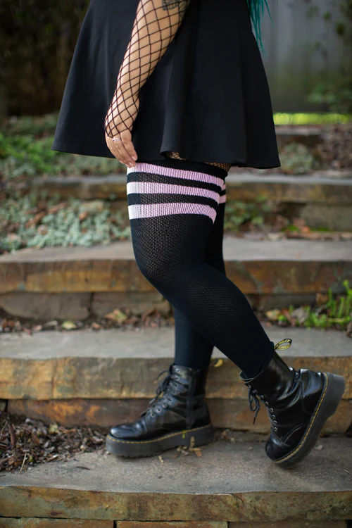 Longer Americana Thigh High Socks - Image 5