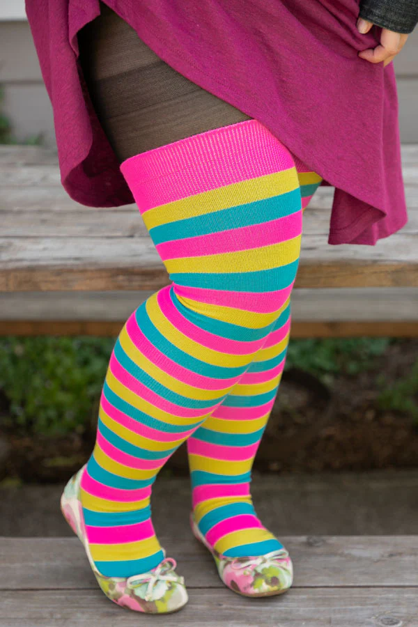 Longer Original Pride Stripes Tube Socks - Image 17
