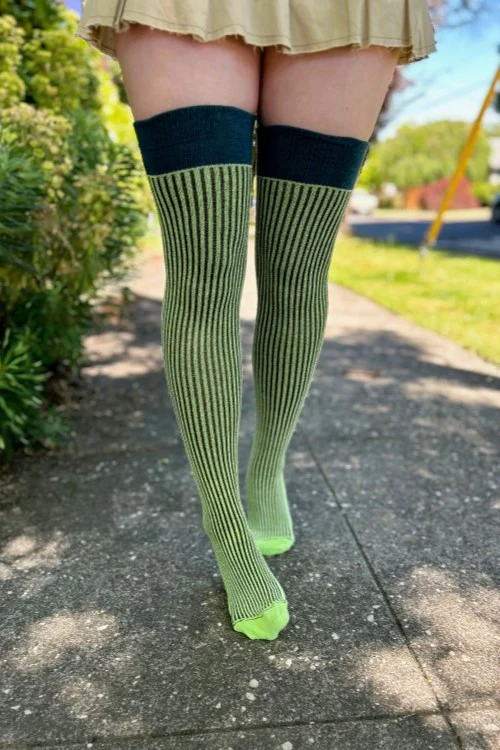 Vertical Lines Thigh High - Image 19