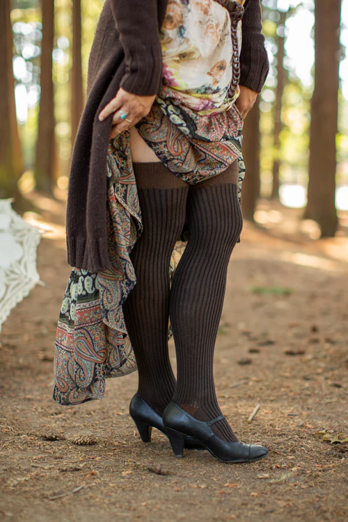 Vertical Lines Thigh High - Image 6