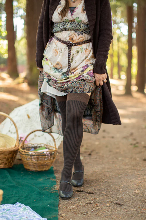 Vertical Lines Thigh High - Image 8