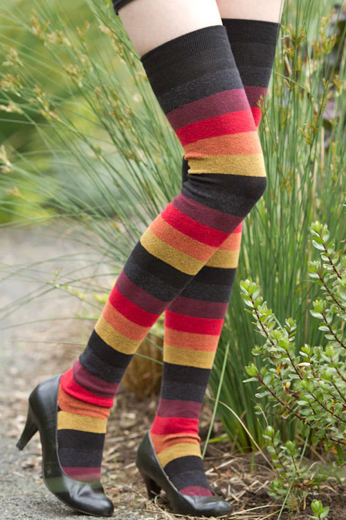 Longer Elemental Stripe Extraordinary Socks - Image 10