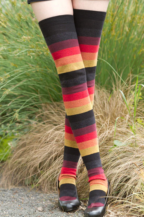 Longer Elemental Stripe Extraordinary Socks - Image 8