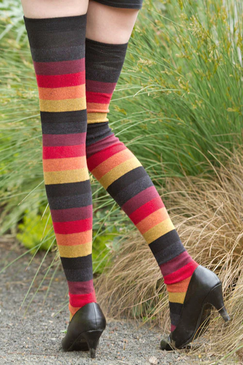 Longer Elemental Stripe Extraordinary Socks - Image 9