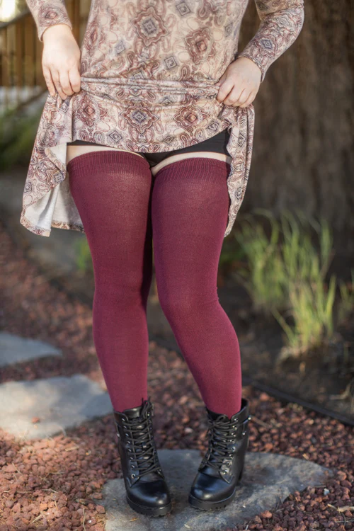 Longer Extraordinary Thigh High Socks - Image 6
