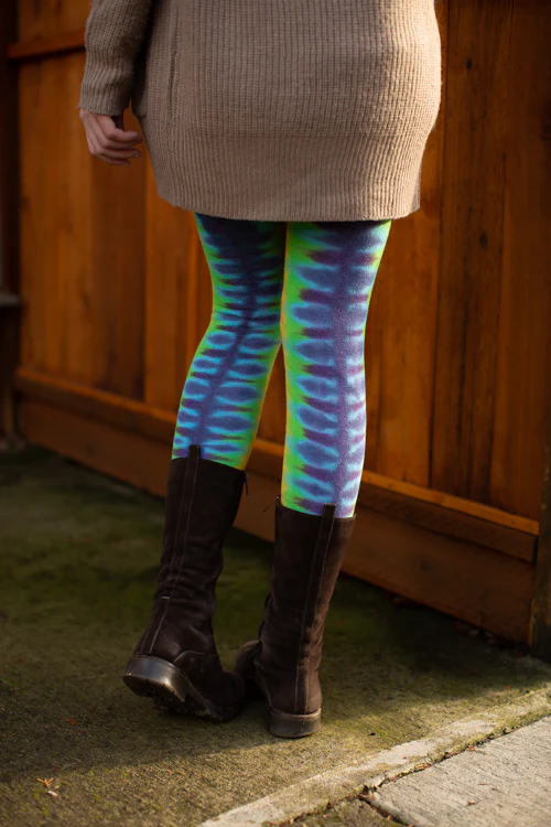 Longer Tie Dyed Extraordinary Thigh High - Image 10