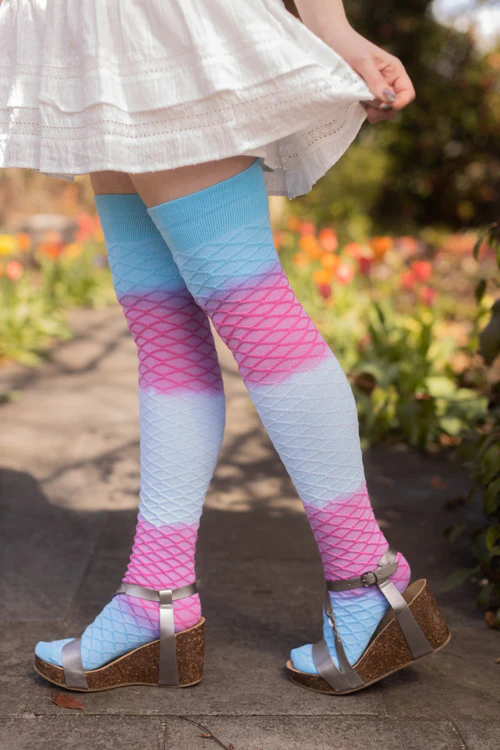 Mermaid Dip Dyed Extraordinary Thigh High - Image 20