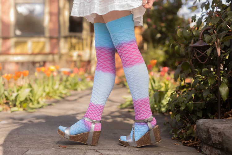 Mermaid Dip Dyed Extraordinary Thigh High - Image 22