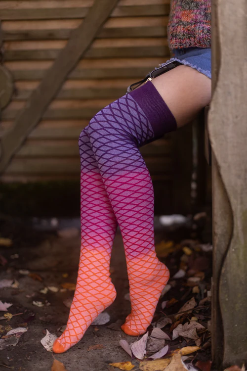 Mermaid Dip Dyed Extraordinary Thigh High - Image 8