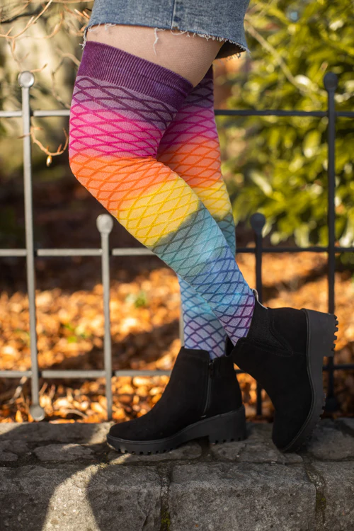 Mermaid Dip Dyed Extraordinary Thigh High - Image 9