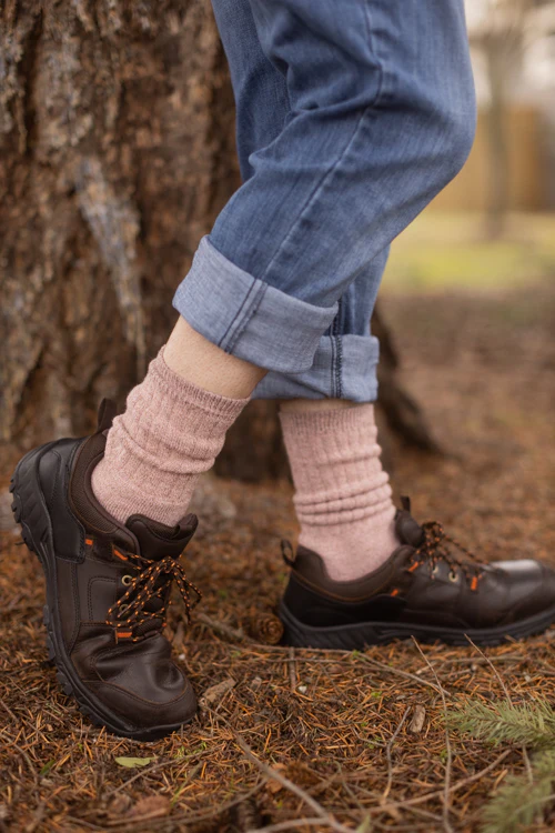 The Alaskan Crew - Merino Wool Hiking Socks - Image 3