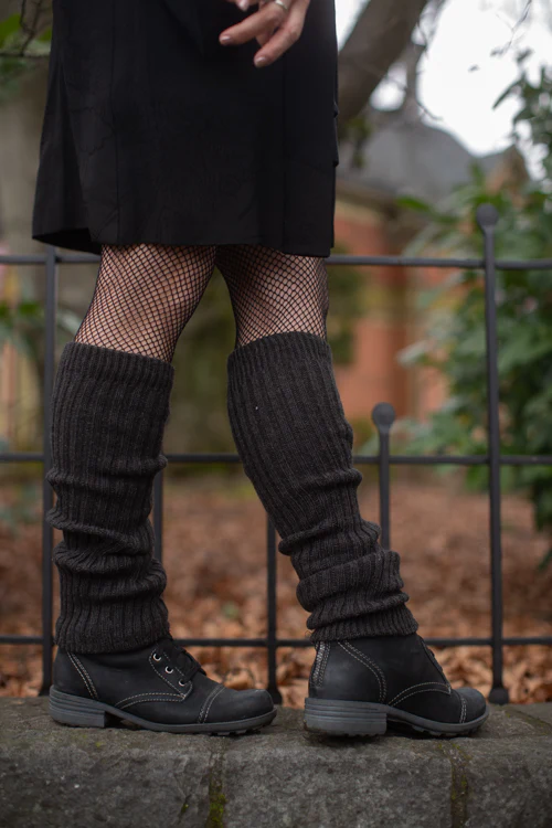 Lux Ribbed Leg Warmers - Image 15