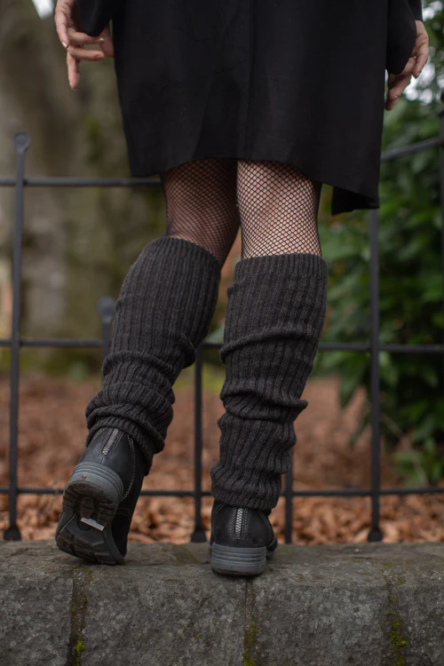 Lux Ribbed Leg Warmers - Image 16