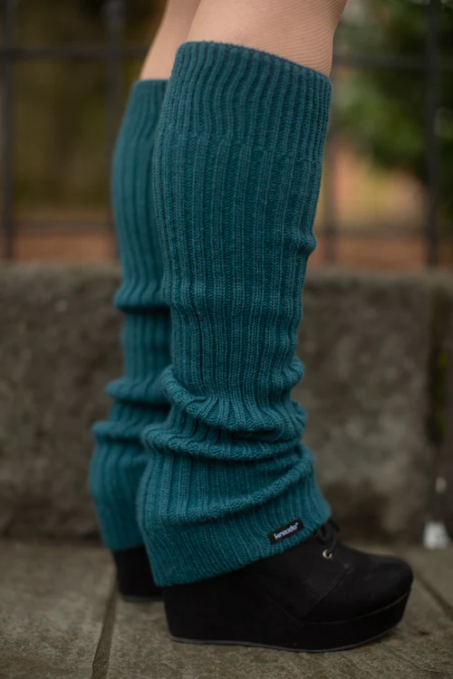 Lux Ribbed Leg Warmers - Image 4