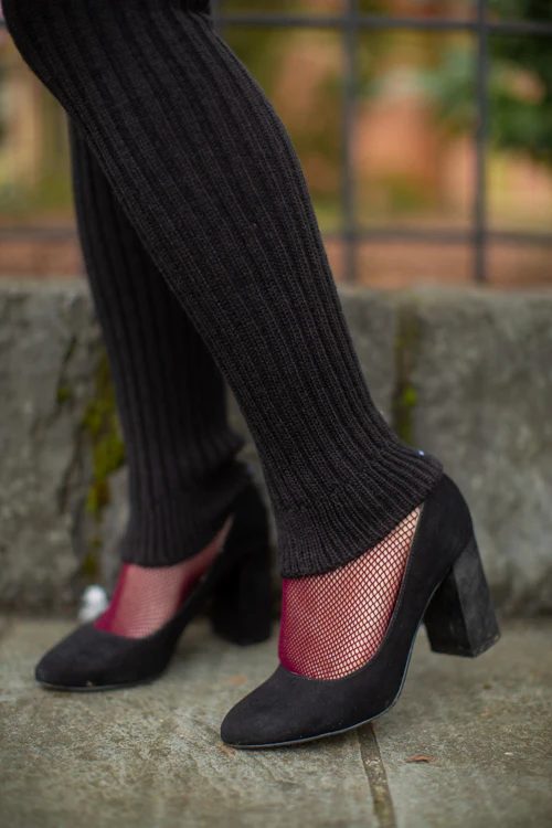 Lux Ribbed Leg Warmers - Image 7