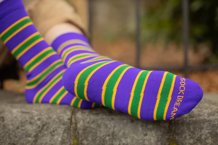 Mardi Gras Krewe Socks - Image 4