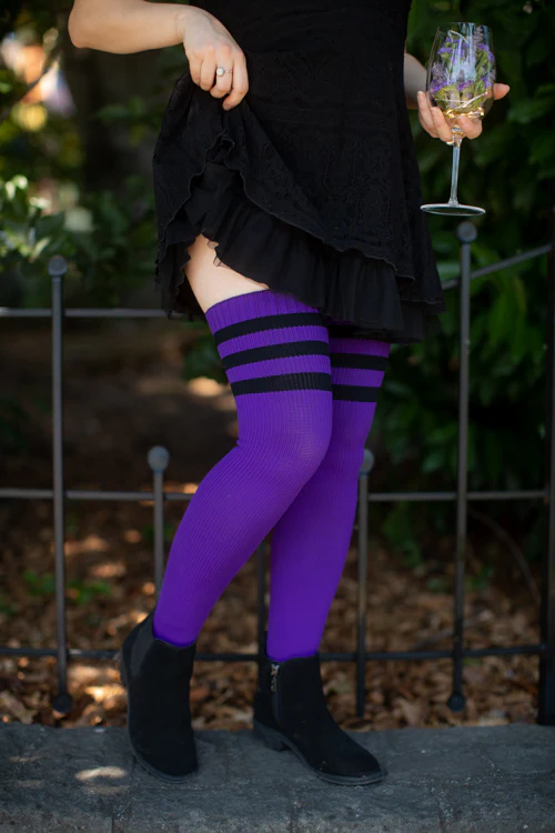 Midnight Garden Thigh High - Image 5