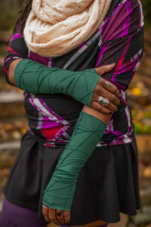 Textured Arm Warmers - Image 18