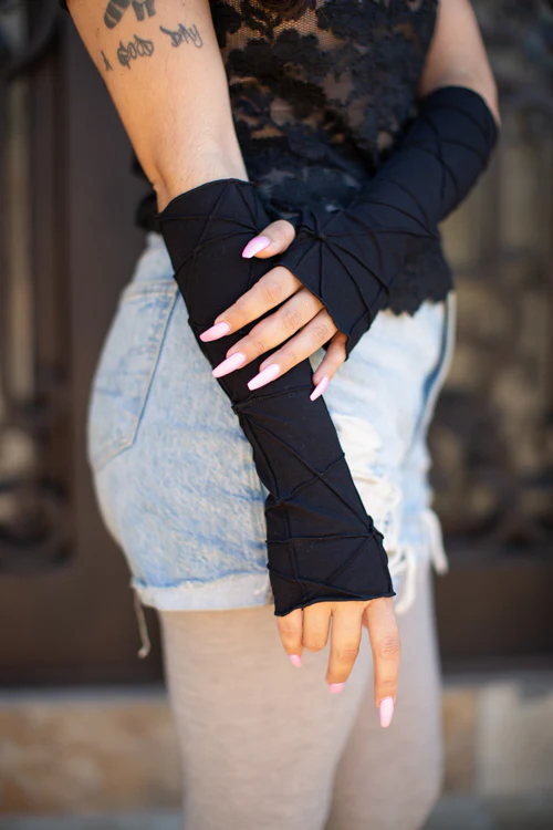 Textured Arm Warmers - Image 6