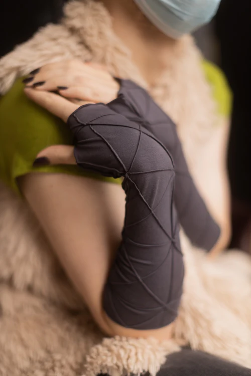 Textured Arm Warmers - Image 7