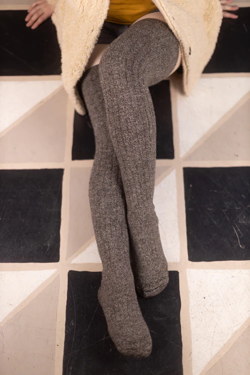 The Alaskan Thigh High – Merino Wool Socks - Image 5